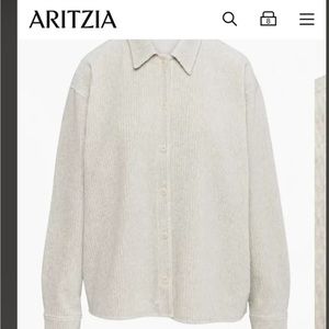 Aritzia Wilfred Free Paige shirt and pants